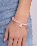 Grounded Grandeur - Copper Bracelet - Paparazzi Accessories Bracelet Bedazzle Me Pretty Mobile Fashion Boutique
