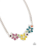 Guiding Garden - Multi Necklace - Paparazzi Accessories Necklace Bedazzle Me Pretty Mobile Fashion Boutique