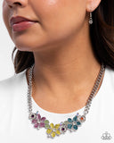 Guiding Garden - Multi Necklace - Paparazzi Accessories Necklace Bedazzle Me Pretty Mobile Fashion Boutique