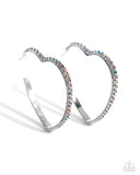 Halftime Hearts - Multi Earrings - Paparazzi Accessories Earrings Bedazzle Me Pretty Mobile Fashion Boutique
