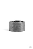 Hammer Fist - Black Ring - Paparazzi Accessories Ring Bedazzle Me Pretty Mobile Fashion Boutique