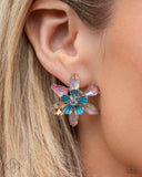 Hamptons Habit - Multi Post Earrings - Paparazzi Accessories Post Earrings Bedazzle Me Pretty Mobile Fashion Boutique