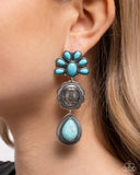 Handcrafted Haul - Silver Post Earrings - Paparazzi Accessories Post Earrings Bedazzle Me Pretty Mobile Fashion Boutique