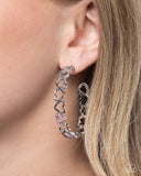 Happier Than Ever - Pink Earrings - Paparazzi Accessories Earrings Bedazzle Me Pretty Mobile Fashion Boutique