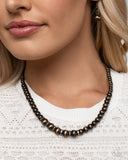 Harmonious Hearth - Brass Complete Look  - Paparazzi Accessories Bedazzle Me Pretty Mobile Fashion Boutique