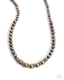 Harmonious Hearth - Brass Complete Look  - Paparazzi Accessories Bedazzle Me Pretty Mobile Fashion Boutique