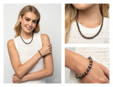 Harmonious Hearth - Copper Complete Look  - Paparazzi Accessories Bedazzle Me Pretty Mobile Fashion Boutique