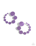 Have It Both PHASE - Purple Post Earrings - Paparazzi Accessories Post Earrings Bedazzle Me Pretty Mobile Fashion Boutique