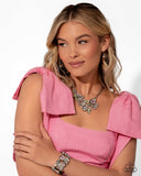 Head-Turning Harmony - Multi Bracelet - Paparazzi Accessories Bracelet Bedazzle Me Pretty Mobile Fashion Boutique