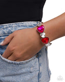 Heart Habit - Bracelet Bracelet - Paparazzi Accessories Bracelet Bedazzle Me Pretty Mobile Fashion Boutique
