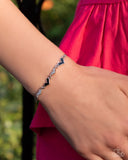 Heart-struck Hype - Black Bracelet - Paparazzi Accessories Bracelet Bedazzle Me Pretty Mobile Fashion Boutique