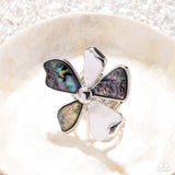 Heroic Tale - Blue Ring - Paparazzi Accessories Ring Bedazzle Me Pretty Mobile Fashion Boutique