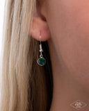 Hummingbird Headline - Green Necklace - Paparazzi Accessories Necklace Bedazzle Me Pretty Mobile Fashion Boutique