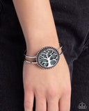 I Speak for the Trees - Green Bracelet - Paparazzi Accessories Bracelet Bedazzle Me Pretty Mobile Fashion Boutique
