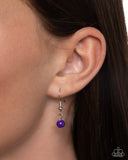If the HORSESHOE Fits - Purple Necklace - Paparazzi Accessories Necklace Bedazzle Me Pretty Mobile Fashion Boutique