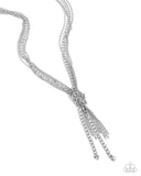 Ignited Industry - Silver Necklace - Paparazzi Accessories Necklace Bedazzle Me Pretty Mobile Fashion Boutique