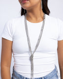 Ignited Industry - Silver Necklace - Paparazzi Accessories Necklace Bedazzle Me Pretty Mobile Fashion Boutique