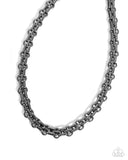 Immaculate Industry - Black Necklace - Paparazzi Accessories Necklace Bedazzle Me Pretty Mobile Fashion Boutique
