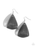 In and OUTBACK - Silver Earrings - Paparazzi Accessories Earrings Bedazzle Me Pretty Mobile Fashion Boutique