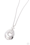 Industrial Impulse - Silver Necklace - Paparazzi Accessories Necklace Bedazzle Me Pretty Mobile Fashion Boutique