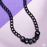 Infinite Impact - Multi Necklace - Paparazzi Accessories Necklace Bedazzle Me Pretty Mobile Fashion Boutique