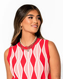 Infinite Industry - White Necklace - Paparazzi Accessories Necklace Bedazzle Me Pretty Mobile Fashion Boutique