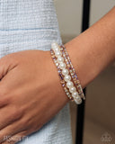 Inherited Indulgence - Multi Bracelet - Paparazzi Accessories Bracelet Bedazzle Me Pretty Mobile Fashion Boutique