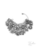 Intentional Impression - Silver - 2024 Zi Collection Bracelet - Paparazzi Accessories Bedazzle Me Pretty Mobile Fashion Boutique