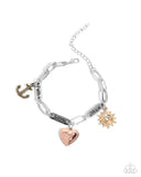 Intrepid Inspiration - Multi Bracelet - Paparazzi Accessories Bracelet Bedazzle Me Pretty Mobile Fashion Boutique