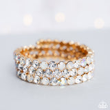 Iridescent Incantation - Multi Bracelet - Paparazzi Accessories Bracelet Bedazzle Me Pretty Mobile Fashion Boutique