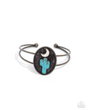 Journey to the West - Brass Bracelet - Paparazzi Accessories Bracelet Bedazzle Me Pretty Mobile Fashion Boutique