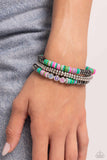 Just for Fun - Black Bracelet - Paparazzi Accessories Bracelet Bedazzle Me Pretty Mobile Fashion Boutique