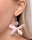 Kawaii Keepsake - Pink Earrings - Paparazzi Accessories Earrings Bedazzle Me Pretty Mobile Fashion Boutique