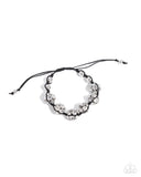 Knotted Kindness - Black Bracelet - Paparazzi Accessories Bracelet Bedazzle Me Pretty Mobile Fashion Boutique