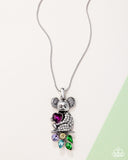 Koala Knockout - Multi Necklace - Paparazzi Accessories Necklace Bedazzle Me Pretty Mobile Fashion Boutique