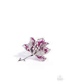 Ladylike Lotus - Multi Ring - Paparazzi Accessories Ring Bedazzle Me Pretty Mobile Fashion Boutique