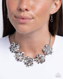 Laid-Back Luster - Black Necklace - Paparazzi Accessories Necklace Bedazzle Me Pretty Mobile Fashion Boutique