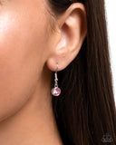 Laid-Back Luster - Pink Necklace - Paparazzi Accessories Necklace Bedazzle Me Pretty Mobile Fashion Boutique
