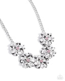 Laid-Back Luster - Pink Necklace - Paparazzi Accessories Necklace Bedazzle Me Pretty Mobile Fashion Boutique