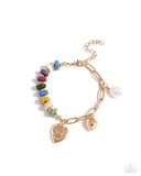 LAVA at First Sight - Multi Bracelet - Paparazzi Accessories Bracelet Bedazzle Me Pretty Mobile Fashion Boutique