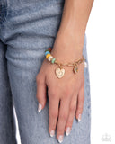 LAVA at First Sight - Multi Bracelet - Paparazzi Accessories Bracelet Bedazzle Me Pretty Mobile Fashion Boutique