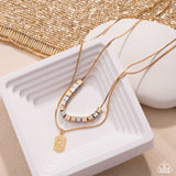 Layered Legato - Multi Necklace - Paparazzi Accessories Necklace Bedazzle Me Pretty Mobile Fashion Boutique
