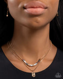 Layered Legato - Multi Necklace - Paparazzi Accessories Necklace Bedazzle Me Pretty Mobile Fashion Boutique