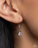 Leafy Lady - White Complete Look  - Paparazzi Accessories Bedazzle Me Pretty Mobile Fashion Boutique