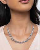 Leafy Lady - White Complete Look  - Paparazzi Accessories Bedazzle Me Pretty Mobile Fashion Boutique