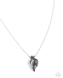 Leafy Limit - Multi Necklace - Paparazzi Accessories Necklace Bedazzle Me Pretty Mobile Fashion Boutique