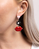 Let Me Kiss You - Multi Post Earrings - Paparazzi Accessories Post Earrings Bedazzle Me Pretty Mobile Fashion Boutique
