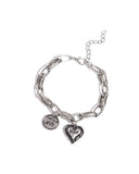 Life Is A Gift - Silver Bracelet - Paparazzi Accessories Bracelet Bedazzle Me Pretty Mobile Fashion Boutique