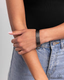 Limitlessly Layered - Black Bracelet - Paparazzi Accessories Bracelet Bedazzle Me Pretty Mobile Fashion Boutique