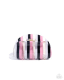 Linear Legato - Pink Hair Clip - Paparazzi Accessories Hair Clip Bedazzle Me Pretty Mobile Fashion Boutique